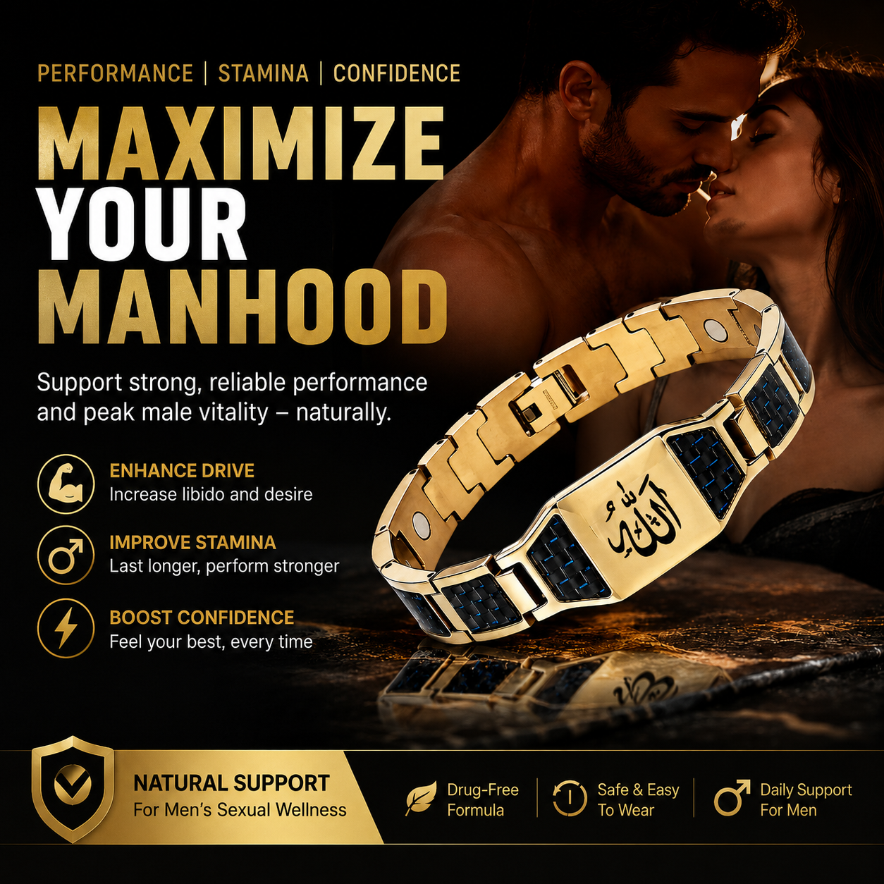 ✨☀️Ares Chain——Men’s Strength & Vitality Chain💯🧚‍♀️Upgrade Your Energy, Style, and Confidence